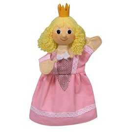 ABA (ABAX5) 71119 ABA Princess Regina Hand Puppet, 30 cm, Pink