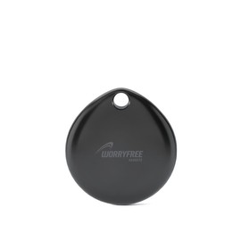Worryfree Gadgets Anti Loss Device MFi Certified Wireless Tracker, Assorted Colors Gps Handy  Electronic Monitor - Color: Black