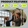 ECOTRIC 46'' Wall Mounted Pull Up Bar Chin up Bar