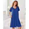 Ekouaer Robes For Women Soft Short Zip Up Robe Open