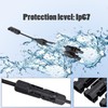 ANBOO 1 Pair Solar Cable MC4 Connector (1 to 2
