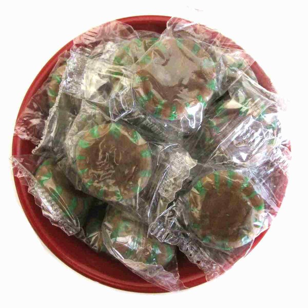 Chocolate Starlight Mints Bulk Wrapped Candy 2 Lbs. Starlite Mints Menta