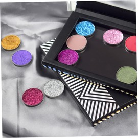 Mikinona Cosmetic Makeup Large Capacity Empty Eye Shadow Magnetic Eyeshadow Case Eyeshadow Organizer Travel Daily Use