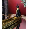 Egyptian Anubis Incense Holder Burner Figurine Made of Polyresin