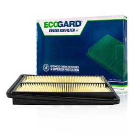 Ecogard XA10423 Filtro de Aire de Motor Premium para Renault Koleos 2018-2024, Nissan Rogue 2014-2020, Rogue Sport 2017-2022