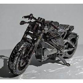 TOKIX 3D Puzzles for Adults, 3D Puzzle, Metal Assembly Puzzle, Assembly Puzzle, Adult, Metal Puzzle, Construction Kit, Metal Bike (Tools Included)