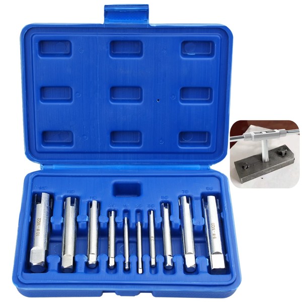 YOFAPA Tap Extractor, 10 Pieces Broken Head Screw Bolt Tap