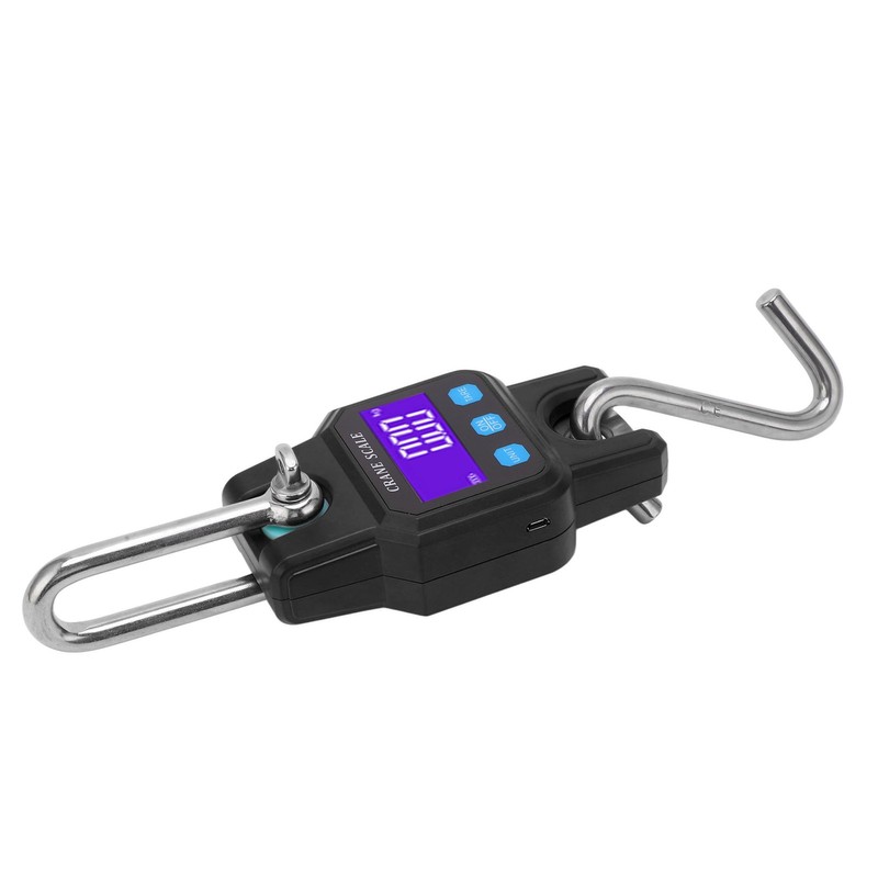 Hanging Scale Digital Display Backlight Screen 300KG Range Weighing Tool