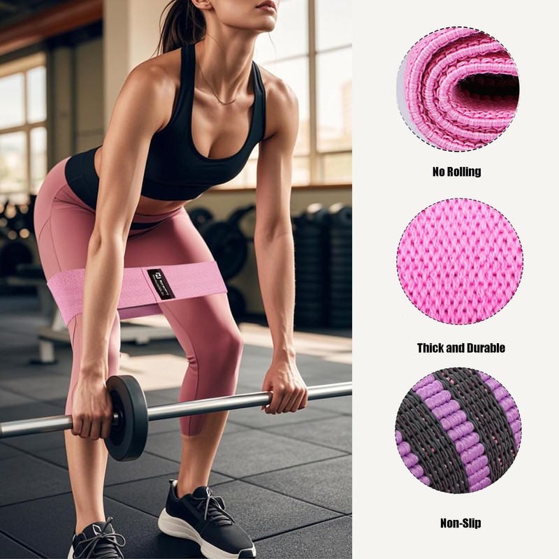 Resistance Bands, Exercise Workout Bands for Women and Men, 3