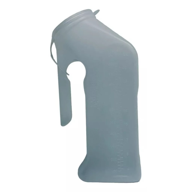 Medegen Orinal Pato Masculino Graduado Con Tapa 1 Litro (una