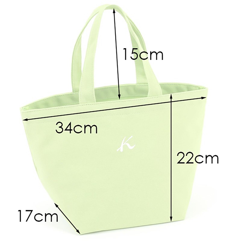 Kitamura BN0003 Canvas Lunch Tote Bag, Dark Blue [Navy] 101