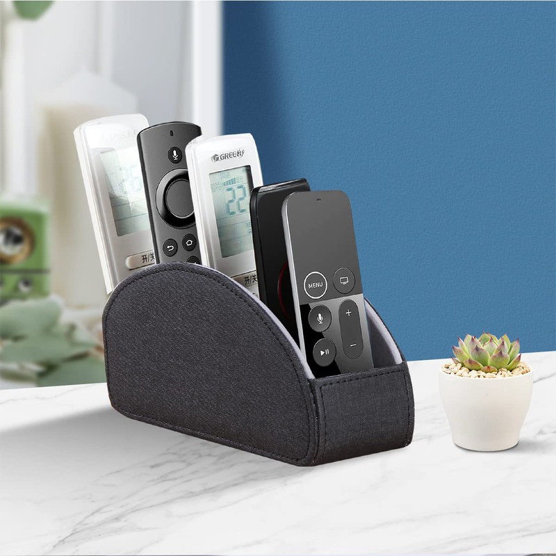 YAPISHI Remote Control Holder, 5 Rooms Desk Organizer and Decorations