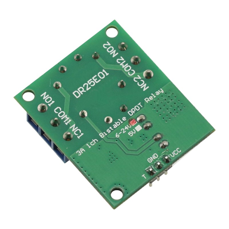 DC 6V-24V Double Pole Double Throw DPDT Relay Module Self-Locking