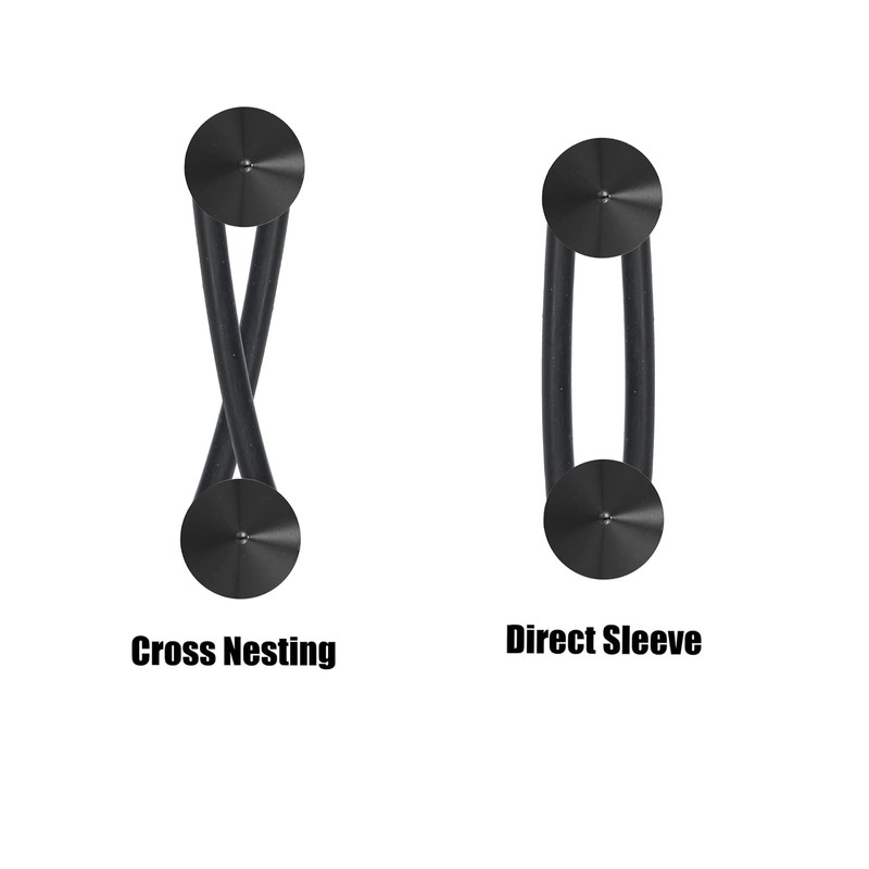 MACHSWON 4 Set Umbrella Type Universal Bumper Quick Release Front