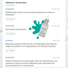 Suero Ácido Láctico 10% Peeling Suave Que Aclara La Piel Momento de aplicación Noche Tipo de piel Todo tipo de piel