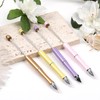 【P3】Qty 5 Diy beaded pencil no sharpening no ink writing