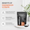 Magnesium Citrate Powder 500 g | 2,000 mg Daily Dose