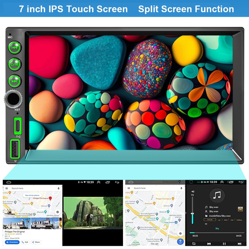 YuanTing For 1996-2002 Toyota 4runner Apple Carplay Car Stereo Radio