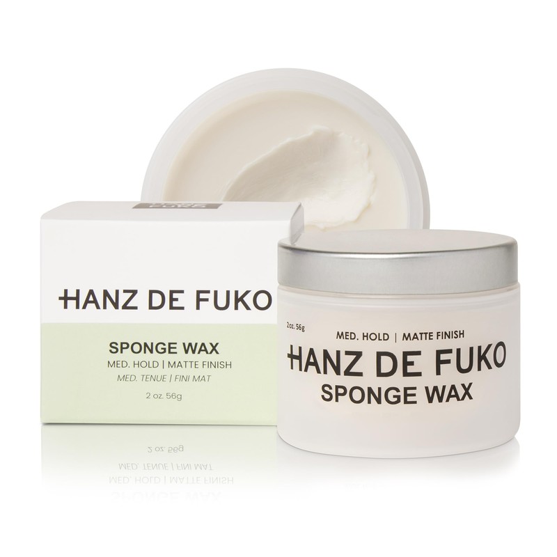 Hanz de Fuko Sponge Wax – Premium Men’s Hair Styling