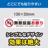 [Set of 2] Unwanted flyer without permission to post refuse