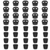 Doyime Cord Stoppers, Elastic Cords, Cord Ends, 2 Holes, 2