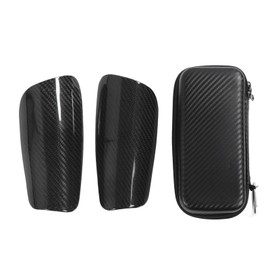 1 Pair Soccer Shin Guards for Youth, Carbon Fiber Protective Soccer Shin Pads, Lightweight Soccer Shin Guards Sleeves (S 80x80x38cm (31.5in Lx31.5in Wx14.96in H))