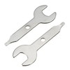 EsportsMJJ 2pcs 3/8 Inch Collet Wrench Key 9.5mm Nut Spanner