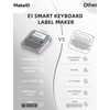 Makeid E1 Portable Label Maker - Bluetooth Compatible Thermal Printer