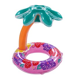 Hioki WN8260 Float Ring for Girls, Sun Shade Included, Flower, 60