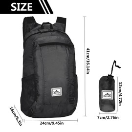 TSLBW Ultra Lightweight Foldable Backpack,Small Hiking Rucksack,Durable Lightweight Packable Backpack for Men Women,for Outdoor Sport Travelling Walking Hiking Camping Biking