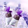 Jagowa 20PCS Lavender Bag Empty Sachets Bag Dried Lavender Flowers