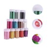 OHPHCALL Nail Charms 12 Color Glitter Sequins Nail Art Powders