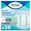 TENA Stretch Super Briefs, Incontinence, Disposable, Heavy Absorbency, Large/XL, 28