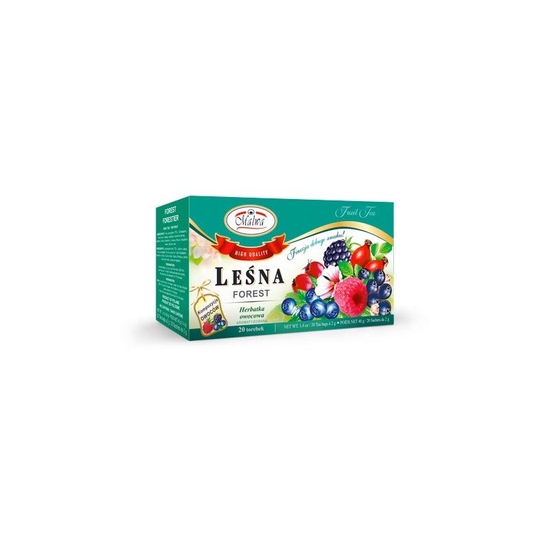 MALWA TEA VARIETY PACK BILBERRY, FOREST FRUIT, CHERRY 3PACK (1.4oz)