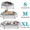Orthopedic Dog Bed for Medium Dogs - Removable Bolsters &