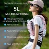 AWKSPORTS 5L Running Hydration Vest Backpack for Men Women, Adjustable