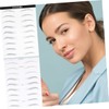 BIUDECO Simulated Eyebrow Stickers 3 Styles Mixed Pack Easy to