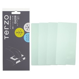 Terzo EA208 (by PIAA) Base Carrier Protective Sheet, 4 Sheets, For Roof On Type, Clear, 6.7 x 3.1 inches (170 x 80 mm)
