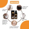 - 3 × Champú Oscurecedor For Barba, Colorante, 30 Ml