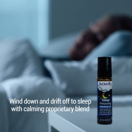 TriDerma Sleep Relaxing Essential Oil Bedtime Blend with Calming Lavender