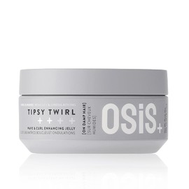 OSIS - Tipsy Twirl Gelatina de Rizos 300 ml, Reduce Encrespamiento, Deja Cabello Suave y Manejable, Realza Textura Natural, Define Ondas y Rizos, Fijación Media, Volumen Ligero, Protege ante Humedad
