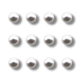 TAGATORON Color Aluminum Stubby Cap Stabilizer Pole (12 Pieces) (2. Silver)