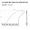 FUNKTION FUTURE FKGFCC-FT-MR-TWIN 5.39" 3.39" 3-Piece Set for Future Surfboards