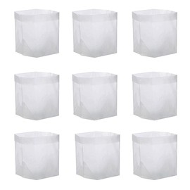 NentMent 50 Pack Disposable Plastic Colander Large Capacity Kitchen Sink Strainer Bag for Kitchen Garbage Disposal Prepping Veggies Compost Nin Collecting Food Waste Leftover Debris