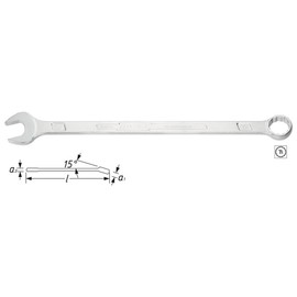 Hazet 600LG-19 Size 19 12-Point Combination Wrench