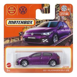 C0859 Matchbox 1:64 Single Cars 2021 Volkswagen Golf GTE HVN25