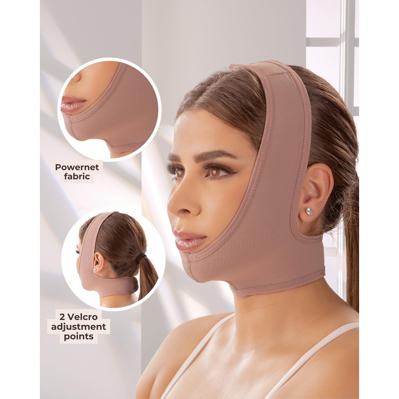 SHAPE CONCEPT Mentonera 318 Powernet Chin Strap for Sleeping Double
