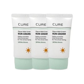 Kim Jeong-mun Aloe (셀러허브)김정문알로에 큐어 아쿠아 마일드 그린 선크림 40ml(SPF50+) 3개 Ss (S33704680) (SellerHub) Kim Jeong-moon Aloe CURE Aqua Mild Green Sunscreen 40ml (SPF50+) 3pcs Ss (S33704680)
