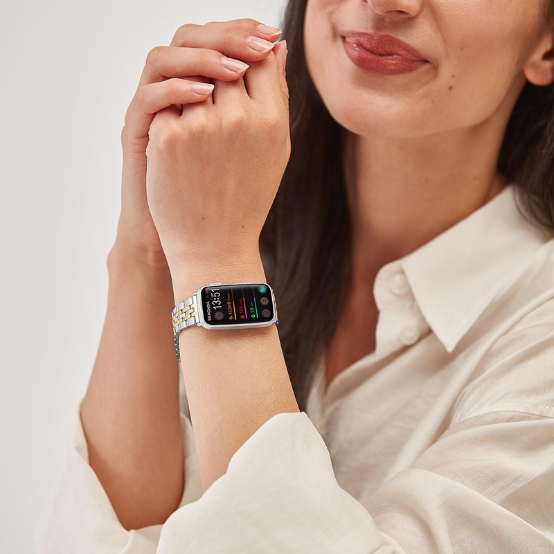 Sekonda Track Smart Watch 26mm with Two Tone Alloy Bracelet