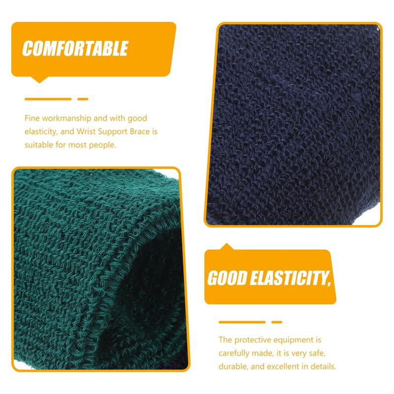 Healvian 3pairs Sports Wrist Bands for Running Basketball and Football